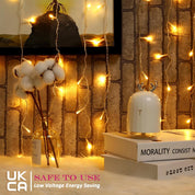 15M Plug-In Fairy Lights, 120 LED, 8 Modes, Waterproof