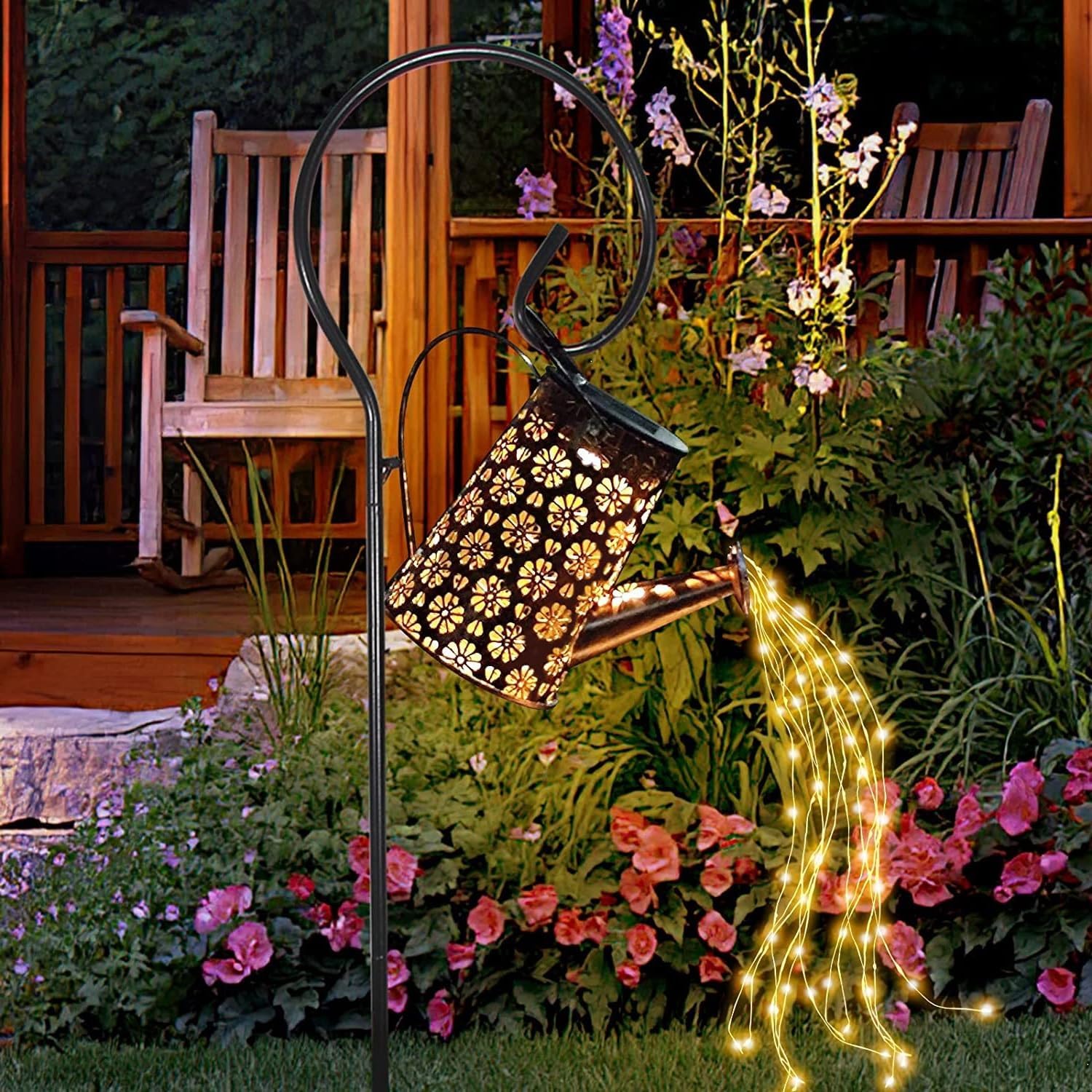 Solar Watering Can Lights