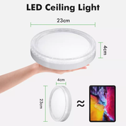 LED Round & Square Ceiling Light – 12W-48W, IP44