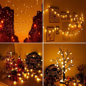 60 LED Solar Fairy Lights