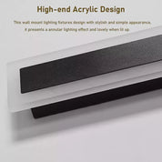Modern Waterproof LED Wall Light – Indoor & Outdoor