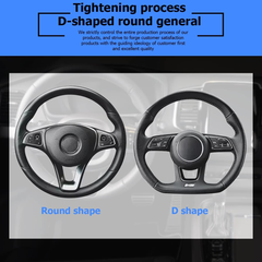 Universal Microfiber Leather Car Steering Wheel Cover – Anti-Slip Protector for Cars, SUVs & Trucks (Red)