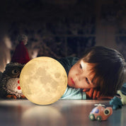 5.9 Inch 3D LED Moon Light with Stand