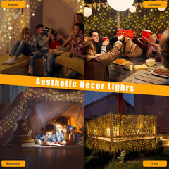 5M 50 LED Battery Operated Fairy String Lights – Warm White