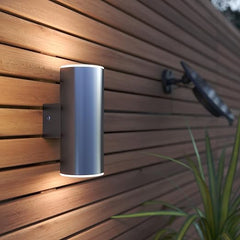 SolarCentre® Chester USB Solar Up & Down Wall Light – Anthracite