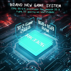 Retro Handheld Game Console with 256GB, 40000+ Games, 4.0