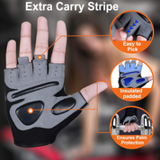 Gym Training Gloves for Men & Women – Padded Weight Lifting Gloves with Wrist Support