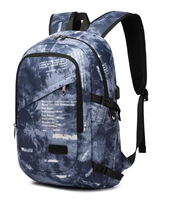 Anti-Theft Laptop Backpack – 15.6" USB Charging Travel & Work Rucksack Unisex