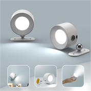 2 Pack Wall Spotlights with 3 Color Modes