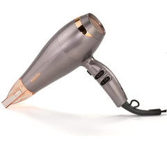 2100W Professional Ionic Hair Dryer – Fast Drying, Lightweight, Ceramic Silver
