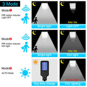 2X 6000W Motion Sensor Solar lights