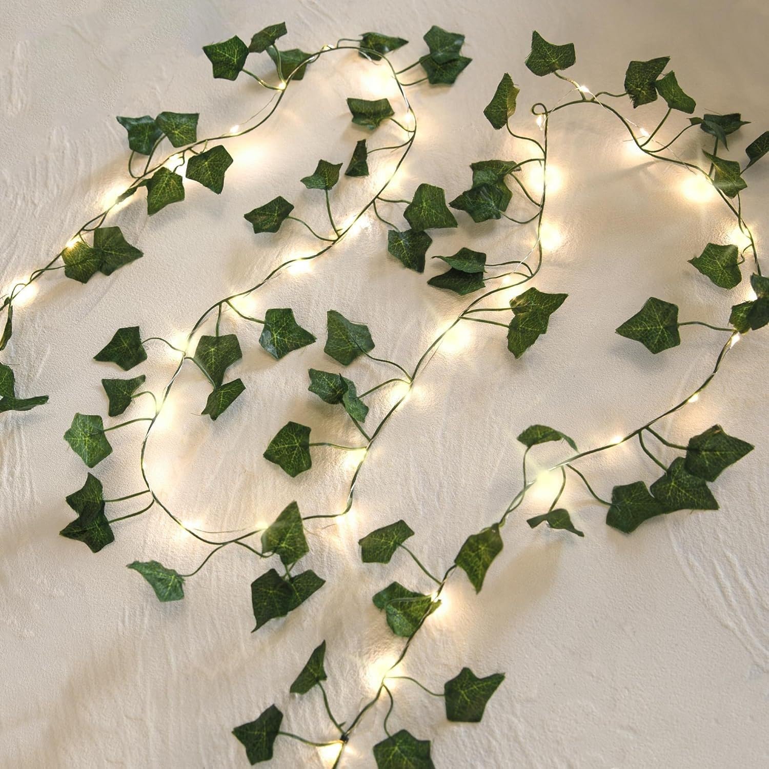 2M 20 LED Battery Operated Ivy Vine Fairy Lights