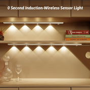 HIYAA 40cm Motion Sensor LED Light – Rechargeable Dimmable Under Cabinet Lighting