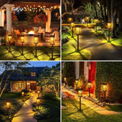 4 Pack Solar Pathway Garden Lights