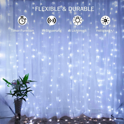 Fairy Curtain Lights with Remote Control