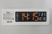 13-Inch Large LED Digital Wall Clock with Remote, Countdown, Date & Temp