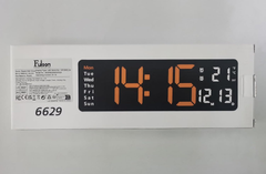 13-Inch Large LED Digital Wall Clock with Remote, Countdown, Date & Temp