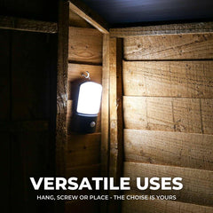 Battery PIR Motion Sensor Wall Light Outdoor IP44