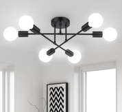 Clerance Sale - Modern Ceiling Light, 6 Lights Chandelier Ceiling Light for Living Room, Bedroom, Kitchen