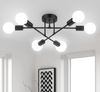 Modern Ceiling Light, 6 Lights Chandelier Ceiling Light for Living Room, Bedroom, Kitchen
