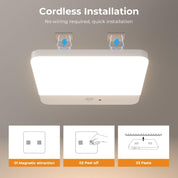 Motion Sensor Shower Ceiling Light