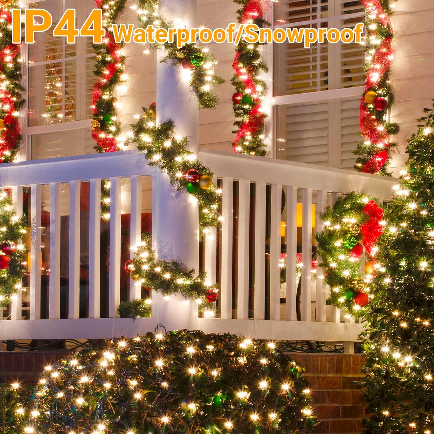 Outdoor Globe Fairy Lights 33ft