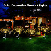 Solar Firework Garden Lights – 4 Pack, 480 LEDs