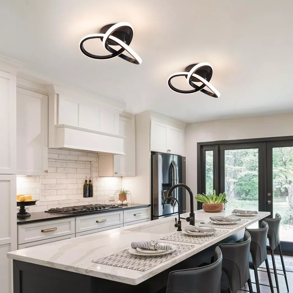 Modern Dimmable LED Ceiling Light Chandelier – Elegant Lighting Fixture for Living Room & Bedroom