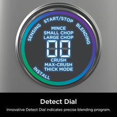 Ninja Detect Power Blender Pro 1200W with 2L Jug – High-Speed Smoothie & Ice Blender for Frozen Drinks and Veg Chopping – Black