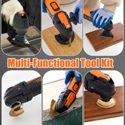 300W Oscillating Multi Tool with 24 Accessories