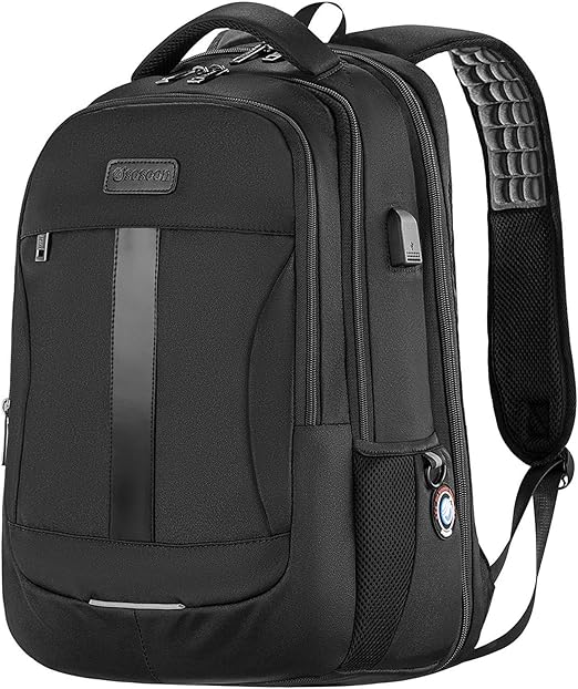 Laptop Backpack – Anti-Theft USB Charging Business & Travel Bag for Men & Women