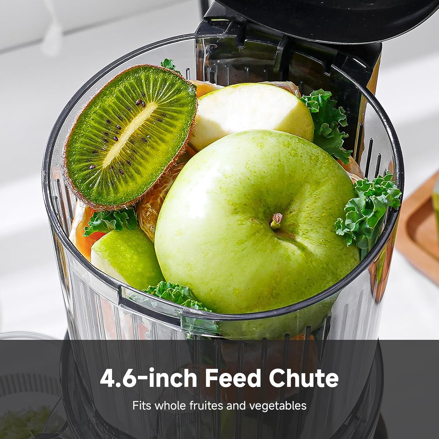 Cold Press Juicer Machine 126mm Large Chute Stainless Steel