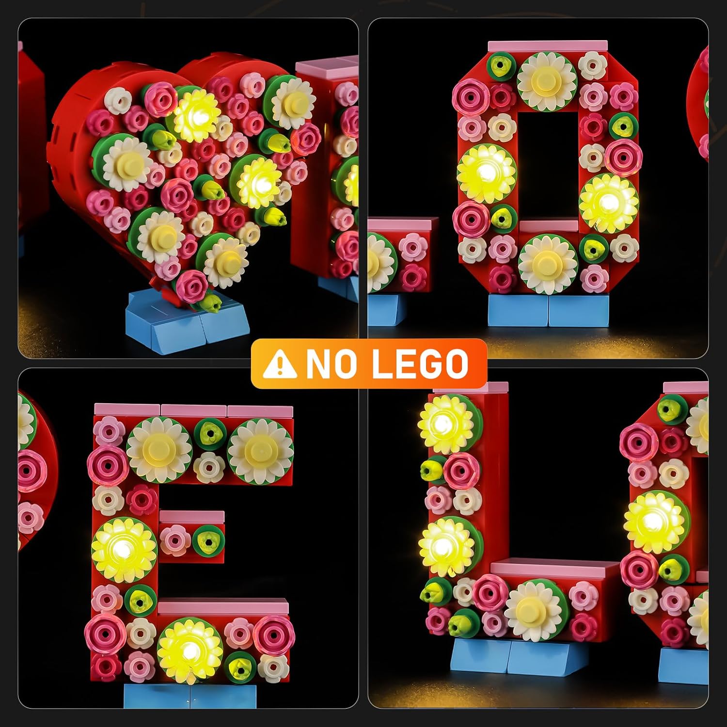 LED Light Kit for Lego 40867 Love Letters