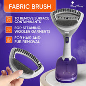 Clothes Steamer - Powerful 1500W Clothes Steamer Handheld - Clothes Steamer For Home - Upgraded 350ML Water Tank - Travel Steamer For Clothes - 25s Heat Up - Wrinkle Remover