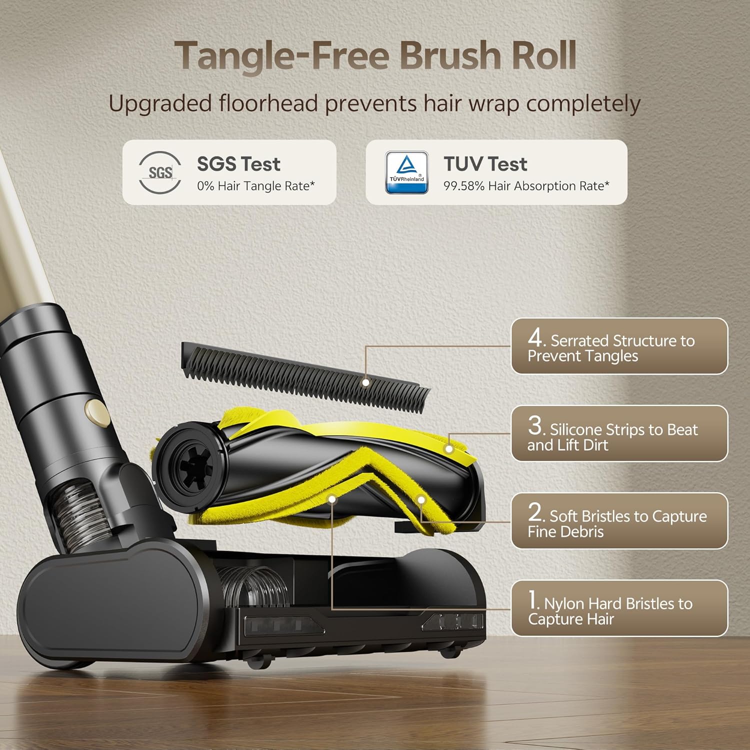 Ultenic U15 Cordless Vacuum Cleaner 50000Pa with GreenEye Tech