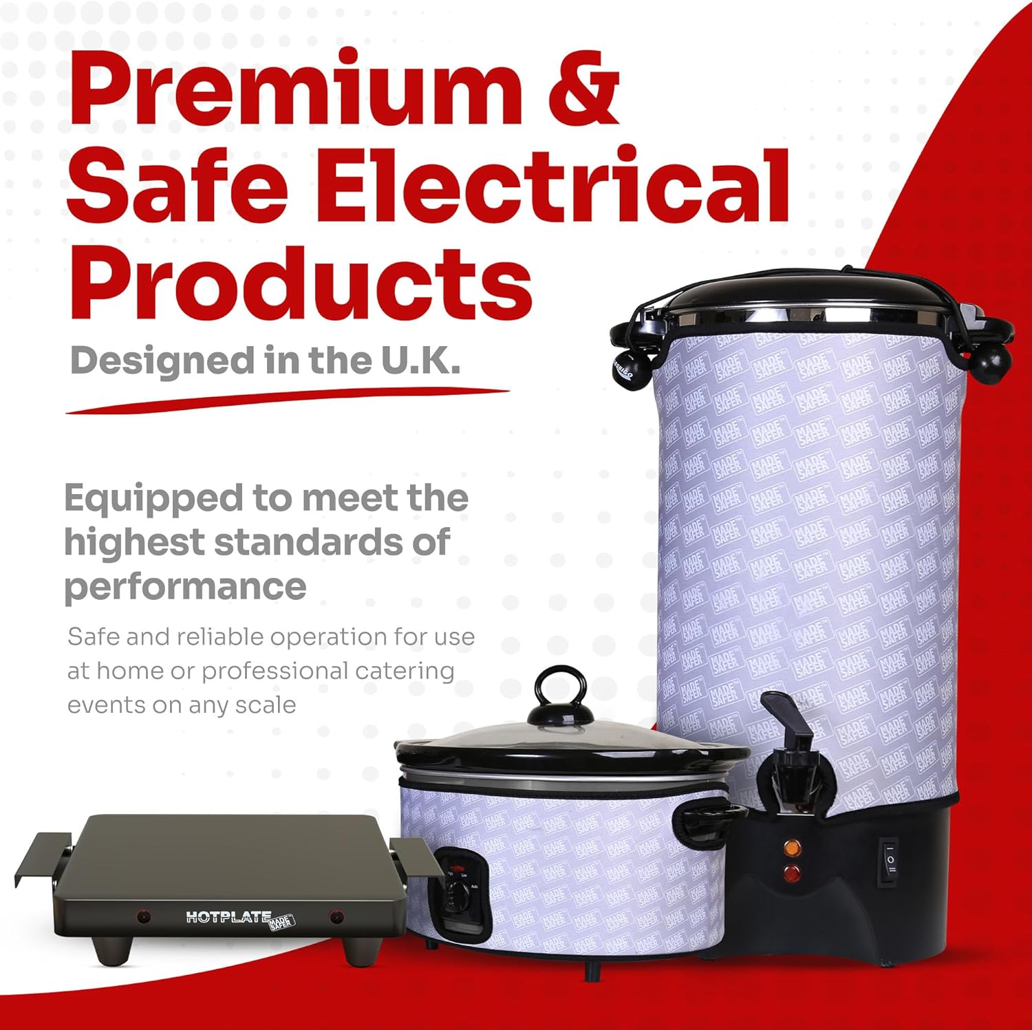 Made Safer 16L Hot Water Urn – Low Energy Boiling Water Dispenser for Tea & Hot Drinks – Versatile & Efficient – UK Design