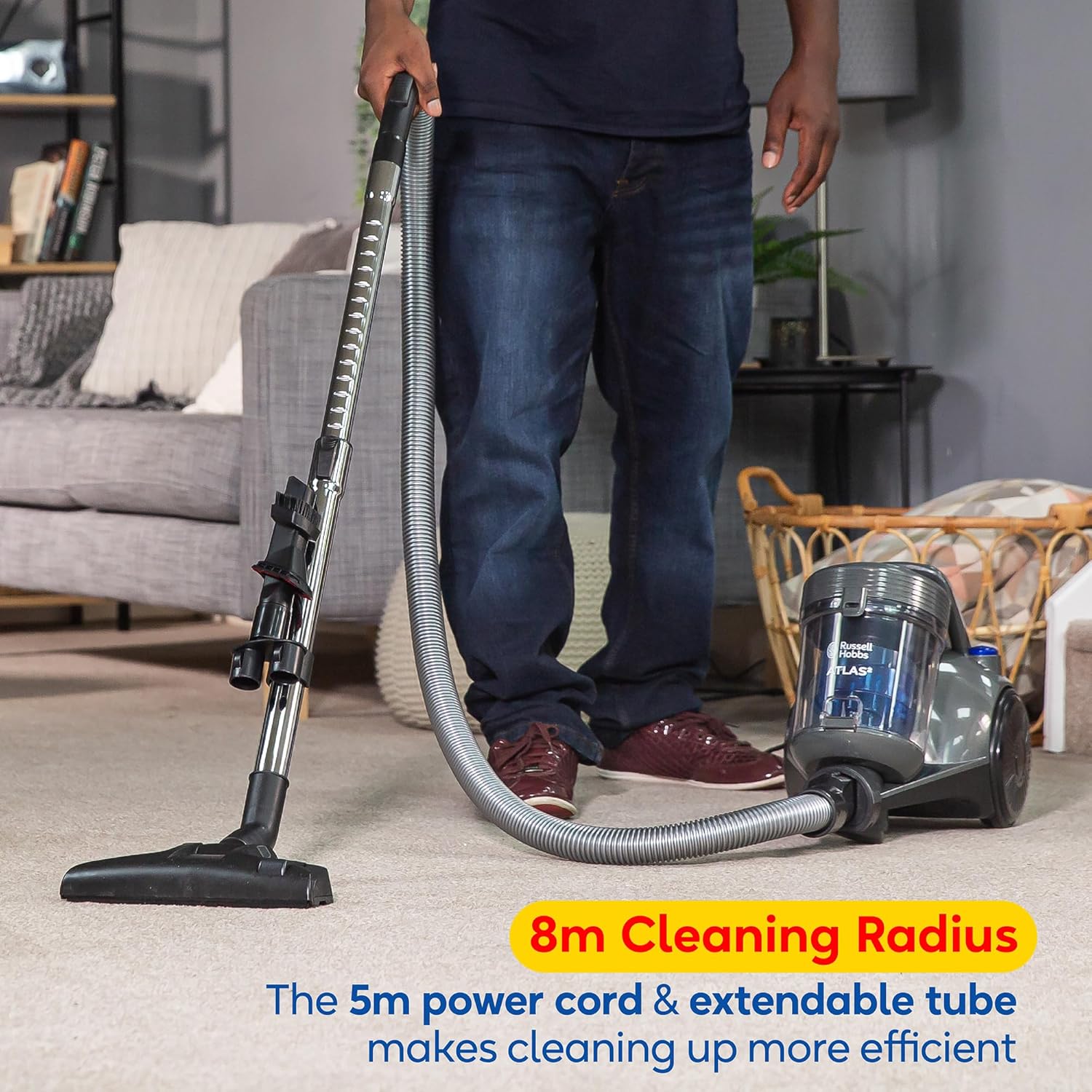Russell Hobbs Atlas2 Cylinder Vacuum Cleaner 700W