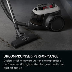 AEG 6000 Bagless Vacuum Cleaner AL61A4UG – 600W Powerful Suction, Pet Hair Remover for Carpet & Hard Floor, Compact & Quiet (74dB)