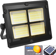 30W Rechargeable LED Work Lights - Waterproof Portable Floodlight with Stand for Emergency, Camping, and Outdoor Activities