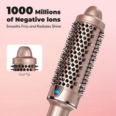 Heated Brush & Comb with Wet/Dry Modes – 3 Temps for Smooth, Voluminous Hair