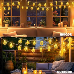 Ramadan Eid String Lights 4.92ft/1.5M 10 LED Battery Operated Fairy Lights for Home, Garden, Patio, Indoor/Outdoor