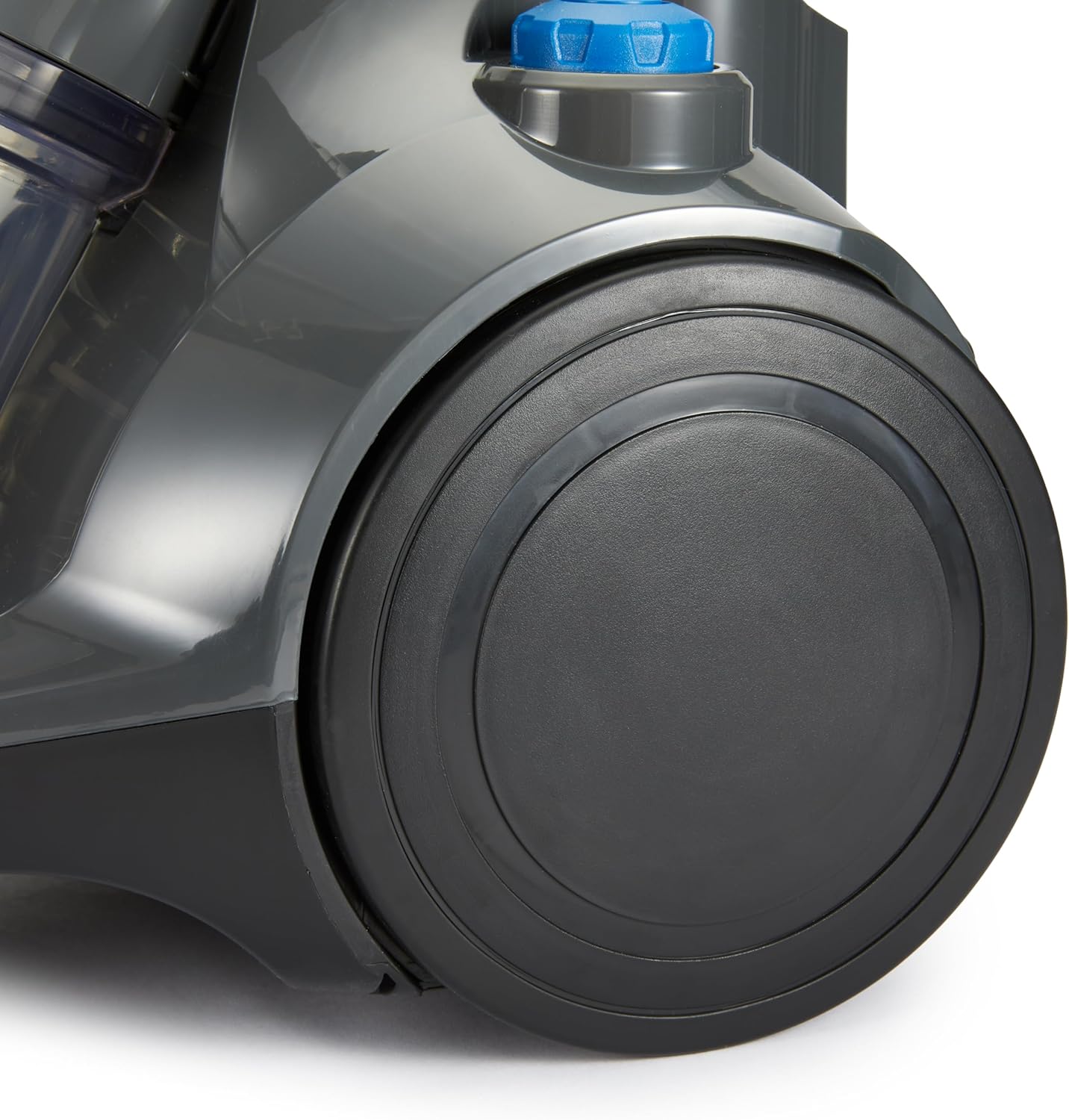 Amazon Basics 850W Bagless Cylinder Vacuum Cleaner – Lightweight 1.3L Compact Design with HEPA Filter & Multi-Surface Nozzle, Grey