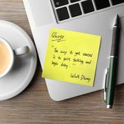 400 Bright Sticky Notes, 76x76mm (3"x3"), 4 Pads of 100 Sheets, Colourful Memo Set