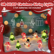 Battery powered Christmas decorative fairy lights