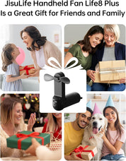 Portable Handheld Fan with 4500mAh Powerbank – 3 Speeds