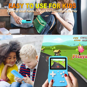 Portable 32-Bit Handheld Game Player – 139 Built-in Games, 3.0" Screen, Rechargeable