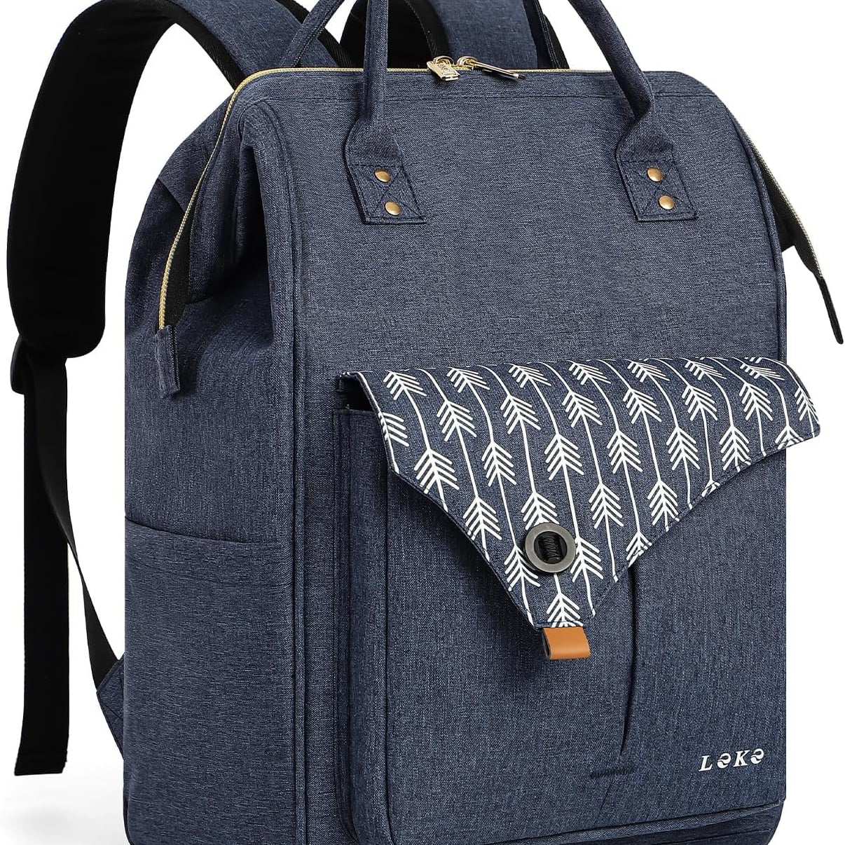Laptop Rucksack 15.6" – Computer Backpack for School, Travel, Business, College, Grey
