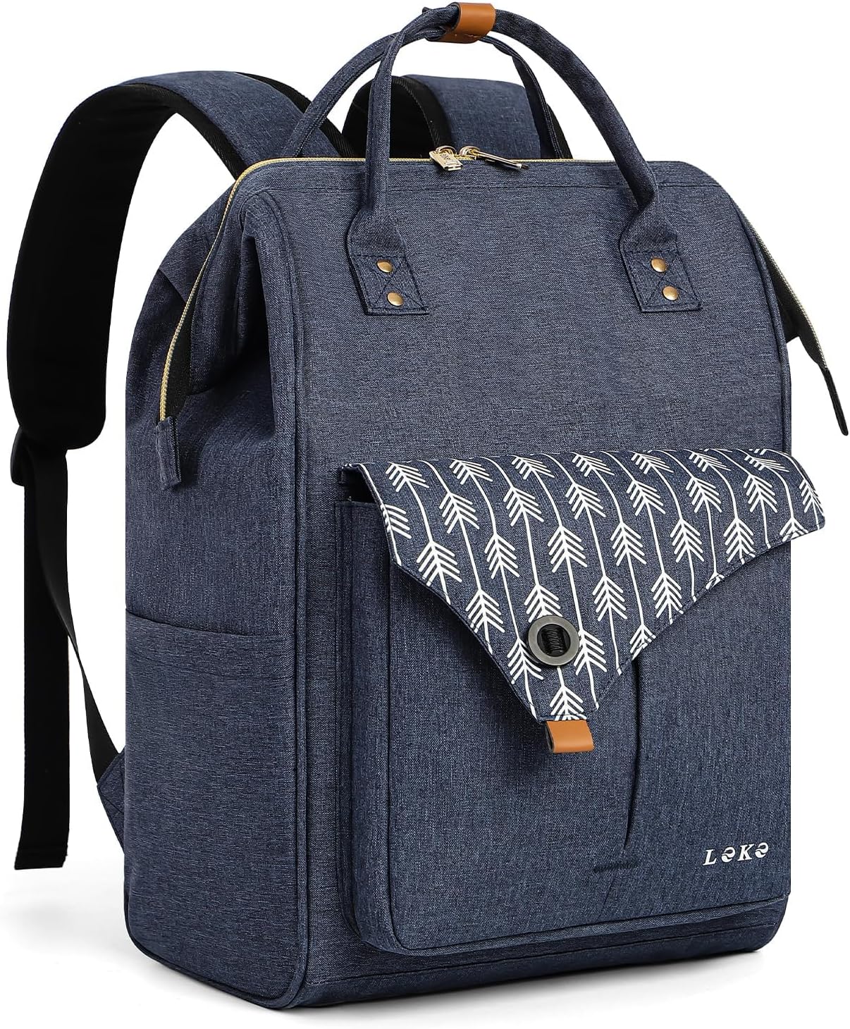 Laptop Rucksack 15.6" – Computer Backpack for School, Travel, Business, College, Grey