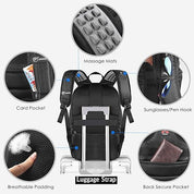 Laptop Backpack – Anti-Theft USB Charging Business & Travel Bag for Men & Women