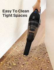 Cordless Handheld Vacuum Cleaner, 8Kpa Powerful Suction Portable Mini Vacuum with 25–30Mins Runtime, Quick Rechargeable Battery for Home, Car, Carpet, Stairs & Pet Hair Cleaning